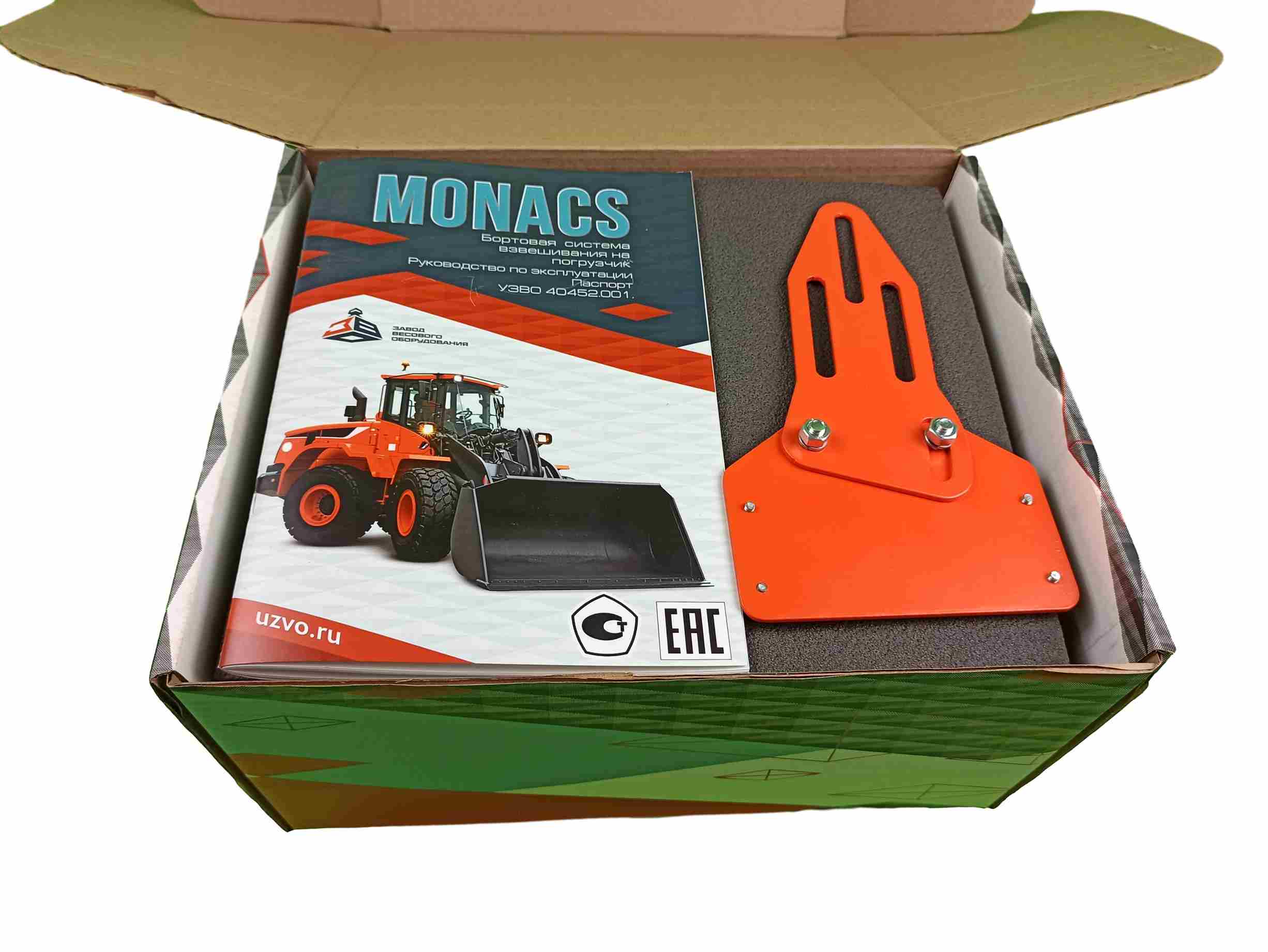 Коробка от весов на погрузчик Monacs